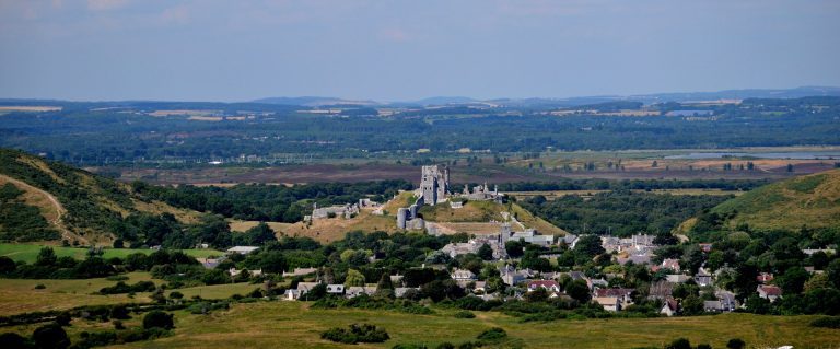 Visit Corfe Castle near Doles Ash Farm