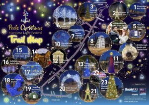 Poole Christmas Trail Map